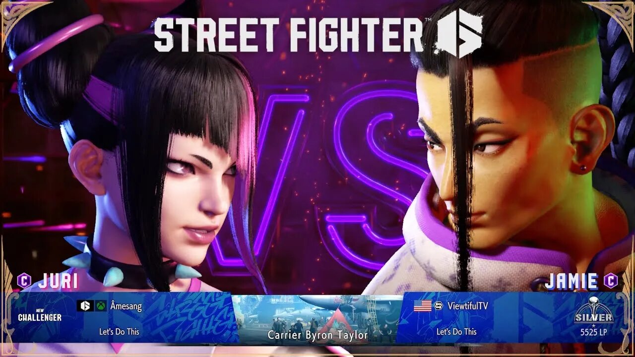 Street Fighter 6: Open Beta — Amesang (Juri) VS ViewtifulTV (Jamie) | Xbox Series X Ranked