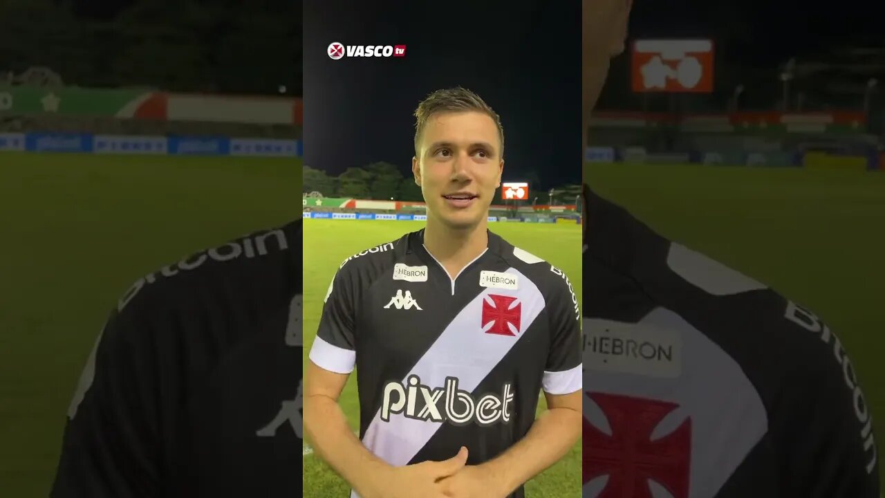 Portuguesa 0x2 Vasco - Lucas Pitón falando após sua boa atuação na vitória