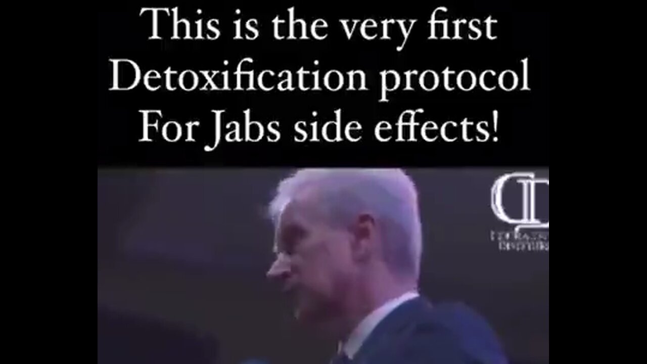 THE VERY FIRST DETOXIFICATION PROTOCOL FOR THE JABS SIDE EFFECTS