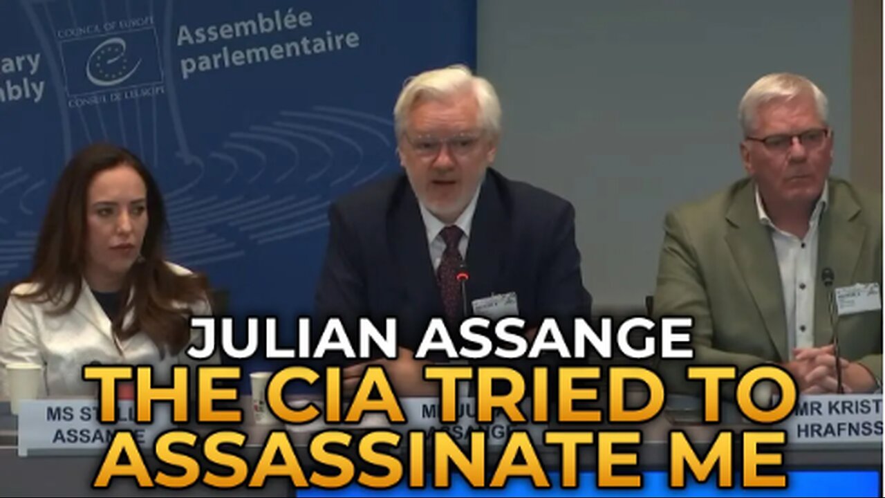 Julian Assange - The CIA Tried to Assassinate Me