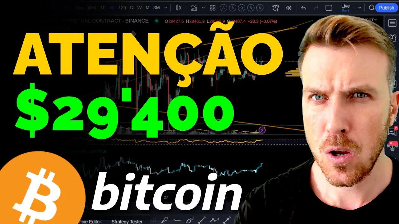 BITCOIN ATENÇÃO NOS $29'400