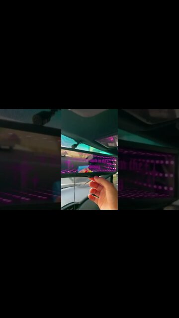 You can still see behind you