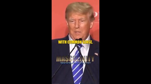 I'm a Person With Common Sense - Donald Trump #shorts