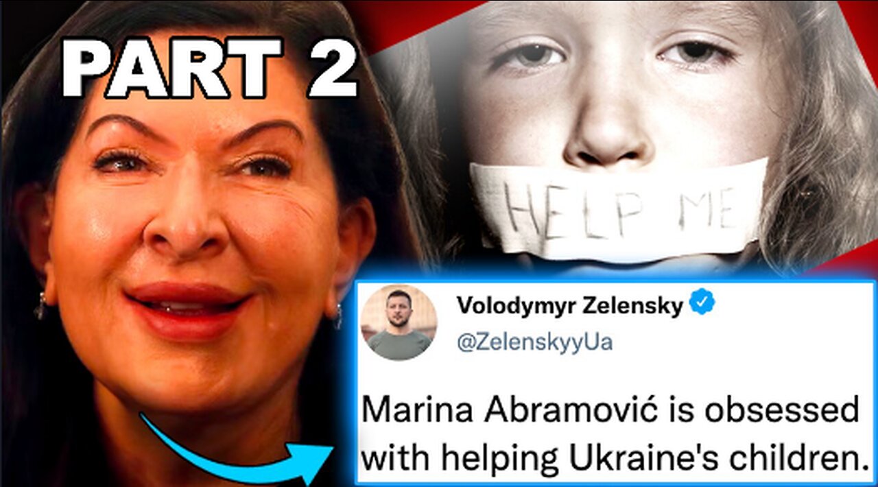 La pédophile satanique Marina Abramović devient ambassatrice d'ukraine