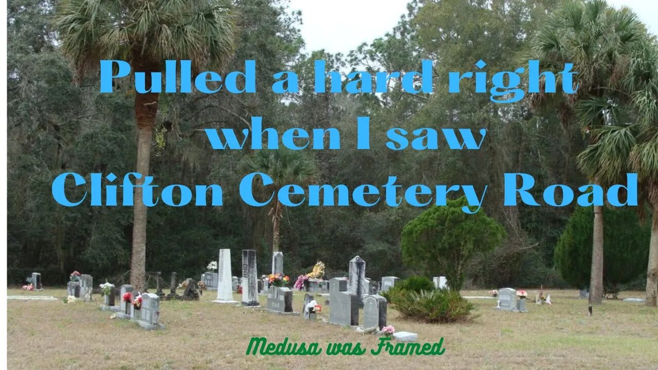 I yanked a hard right when I saw "Clifton Cemetery Road" #cemetery #taphophile #CemeteryLovers