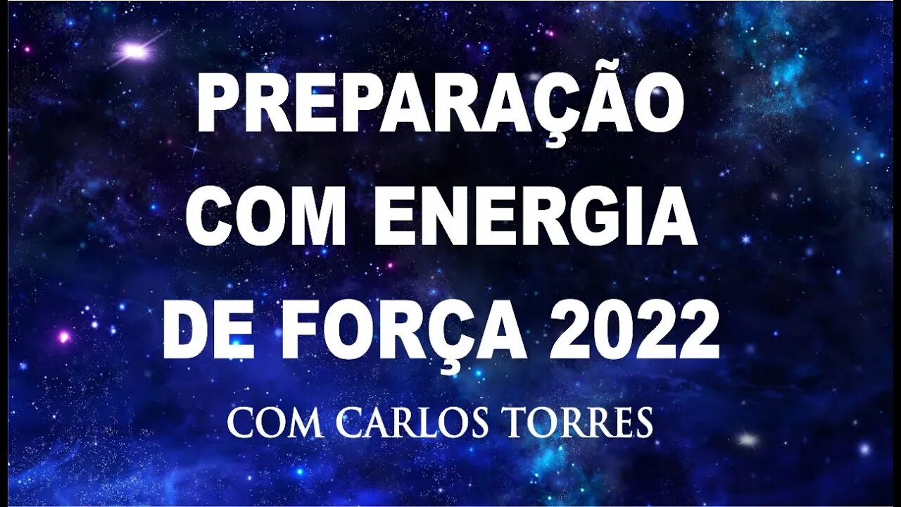 Preparação com energia de Força, Amor e Vitória