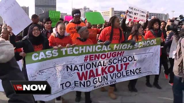 Full coverage: School walkouts happening in metro Detroit, across US