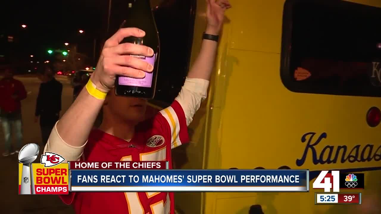 Fans react to Mahomes' Super Bowl performance