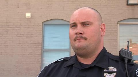 Lt. Aaron Allan spearheaded fundraiser to buy model cruiser for young boy who wants to be an officer