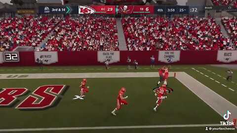 One Handed Interception! Madden 21