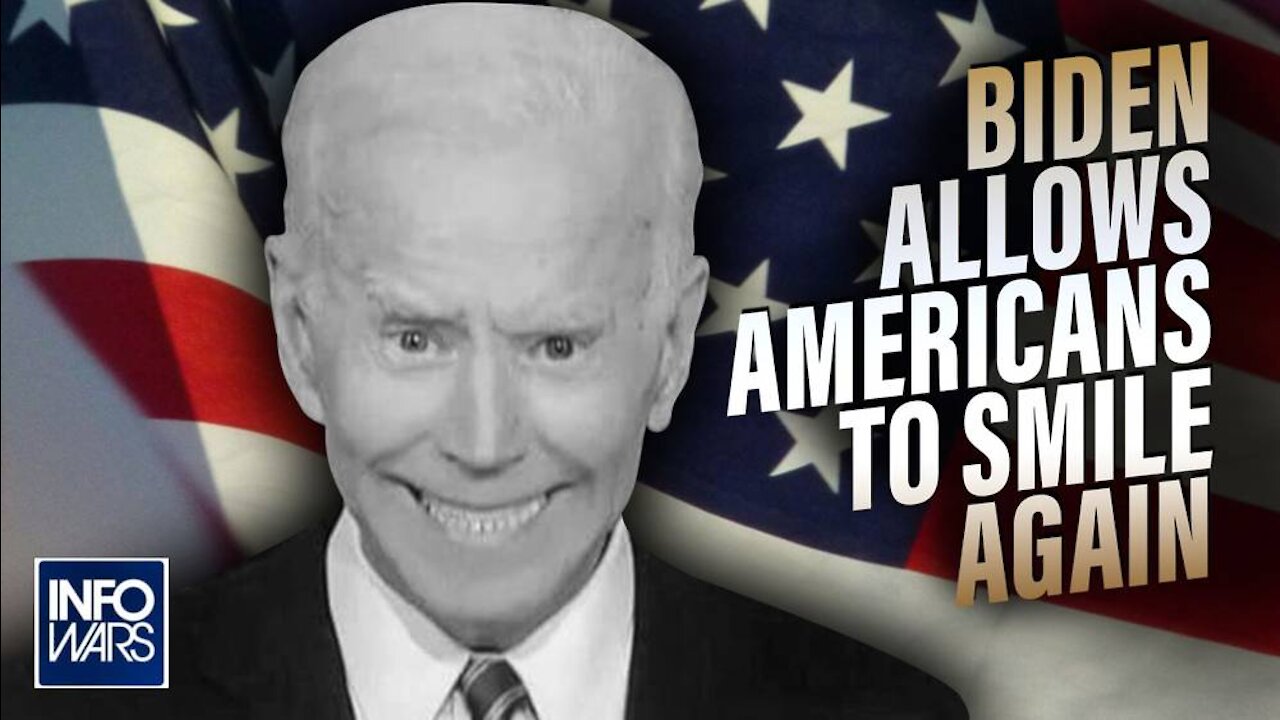 Cult Leader Biden Allows Americans to Smile Again