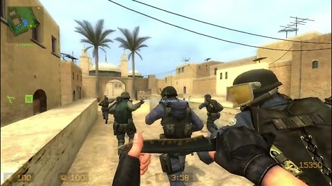 Counter Strike Source Dust 1 Bots #28 Only Knives