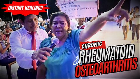 Instant Healing!! Chronic Rheumatoid And Osteoarthritis Healed.