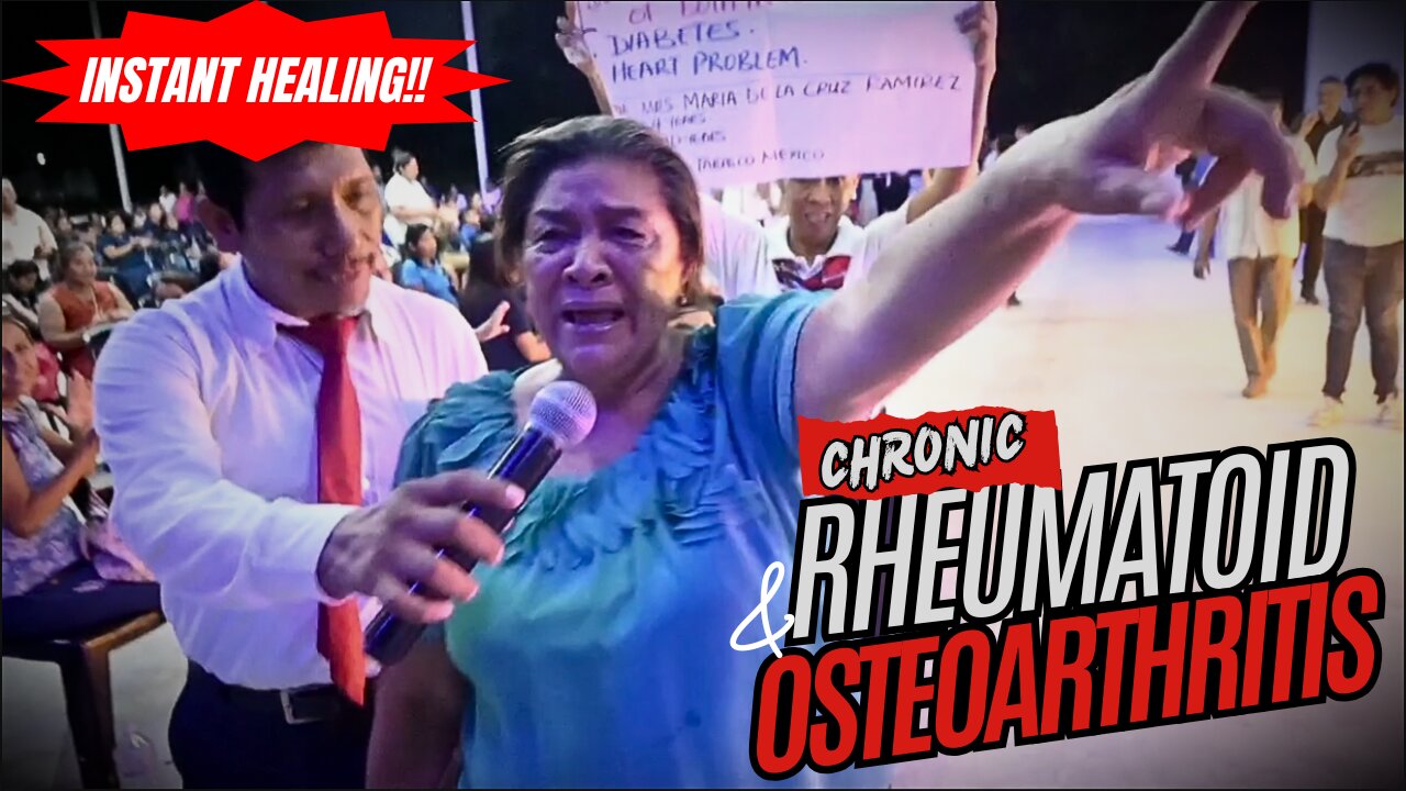 Instant Healing!! Chronic Rheumatoid And Osteoarthritis Healed.