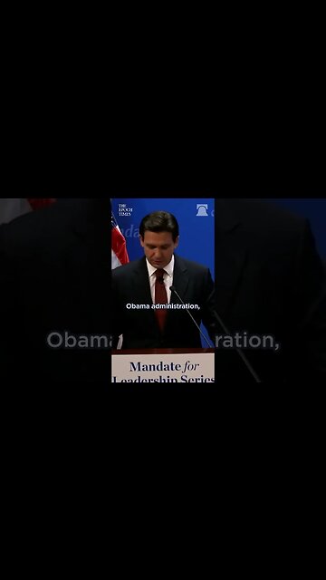 Ron DeSantis Delivers His Foreign Policy Vision For America