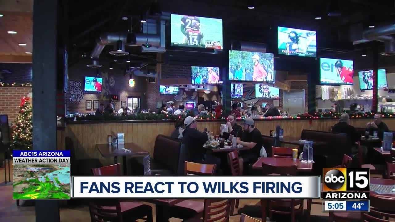 Fans react to firing of Steve Wilks