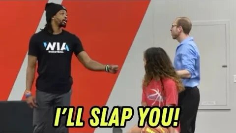Basketball Trainer Gets Heated!