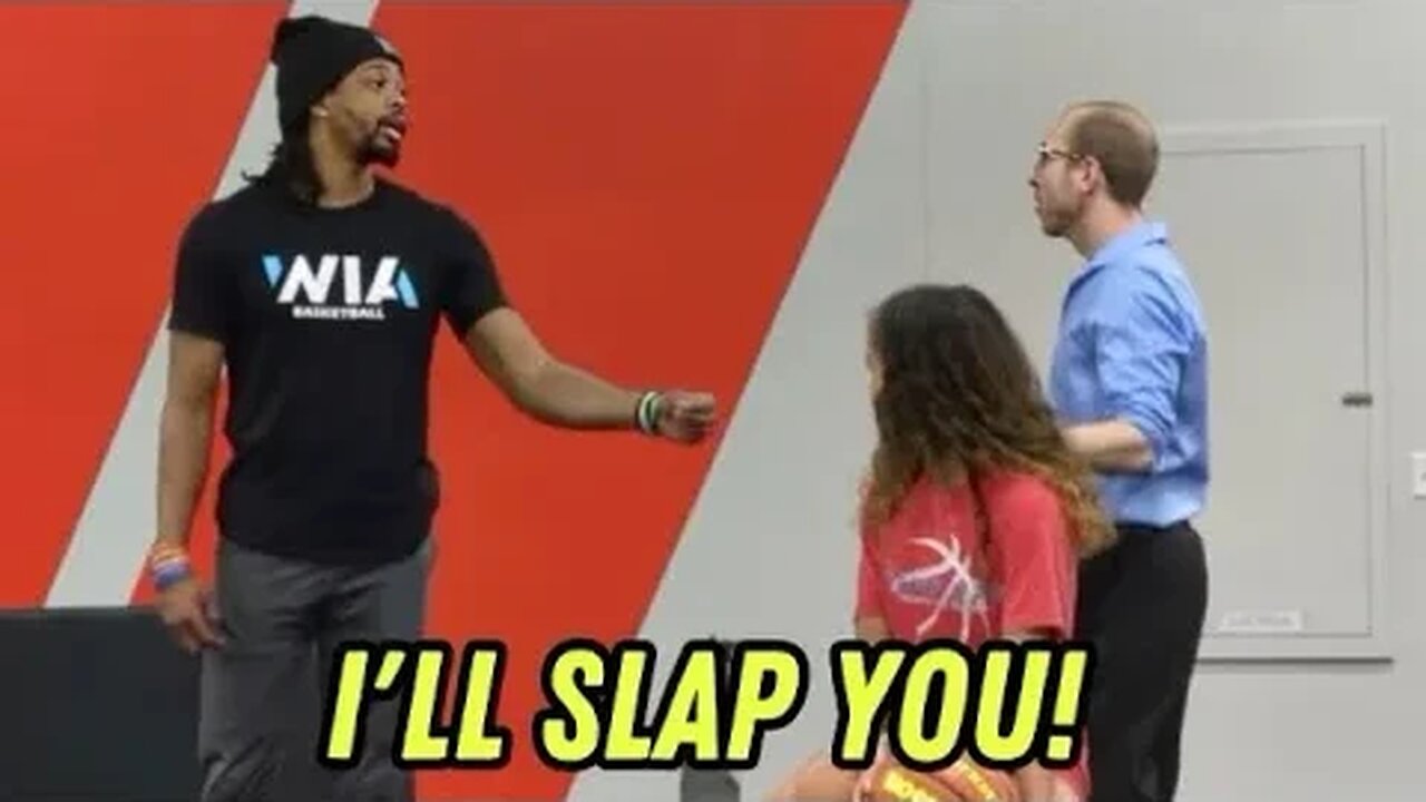 Basketball Trainer Gets Heated!