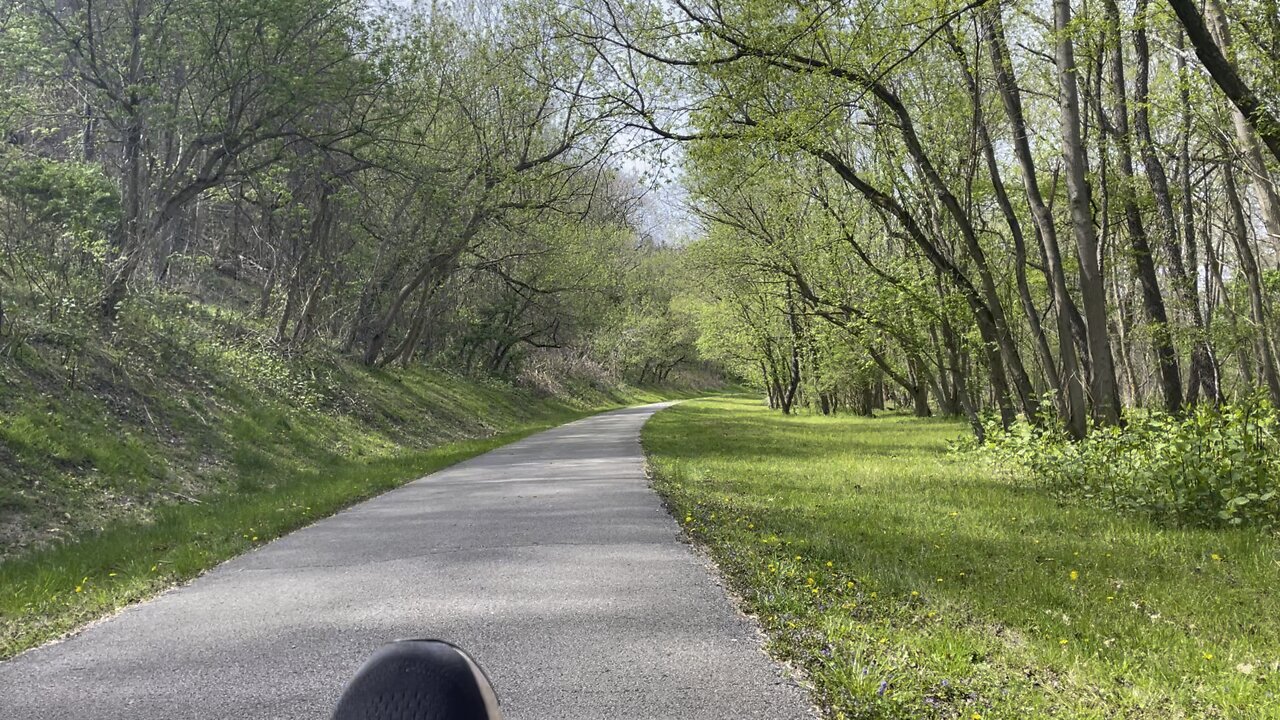 Corinthian Recumbent - Wheeling Heritage Trails #1