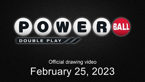 Powerball Double Play drawing for February 25, 2023