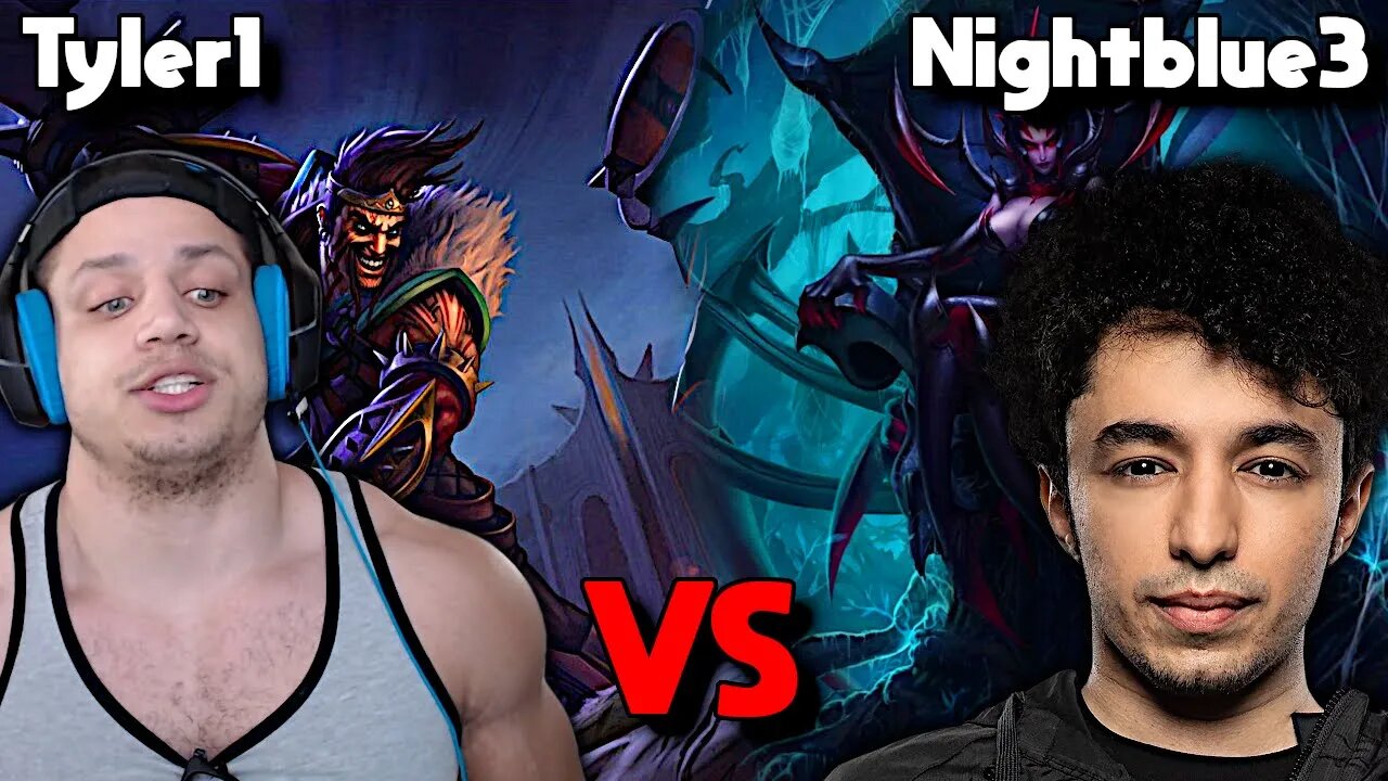 Tyler1 Meets Nightblue3 in SoloQ | League of Legends