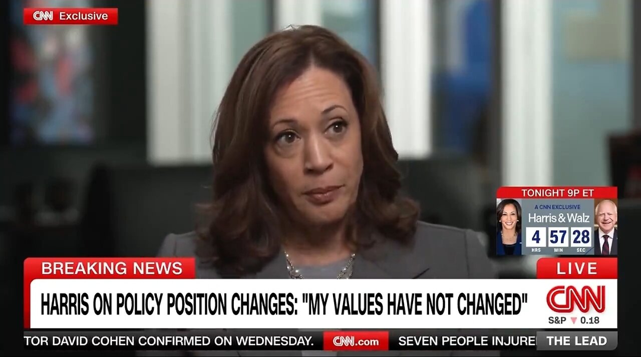 Kamala Admits Her Radical Values Have Not Changed