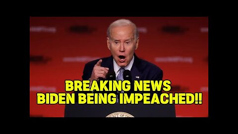 JUST NOW: Biden Being IMPEACHED | Articles Filed Just Minutes Ago