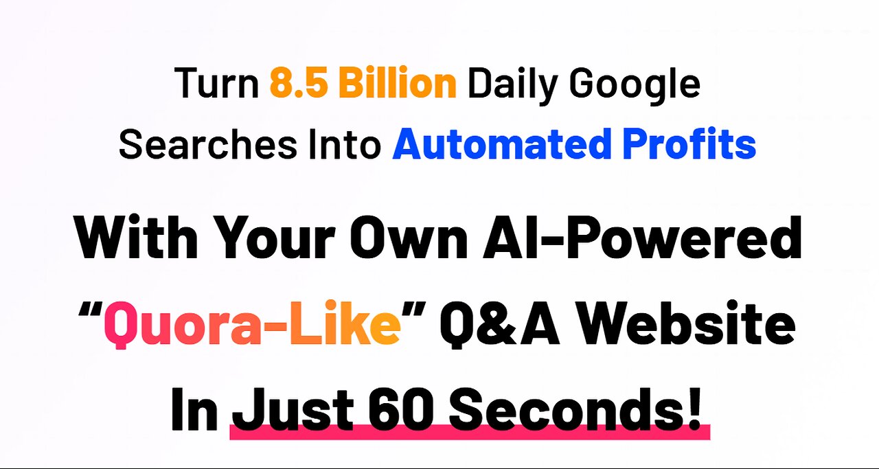 Create a Quora-Style Authority Website in Under a Minute with Qai (Review).