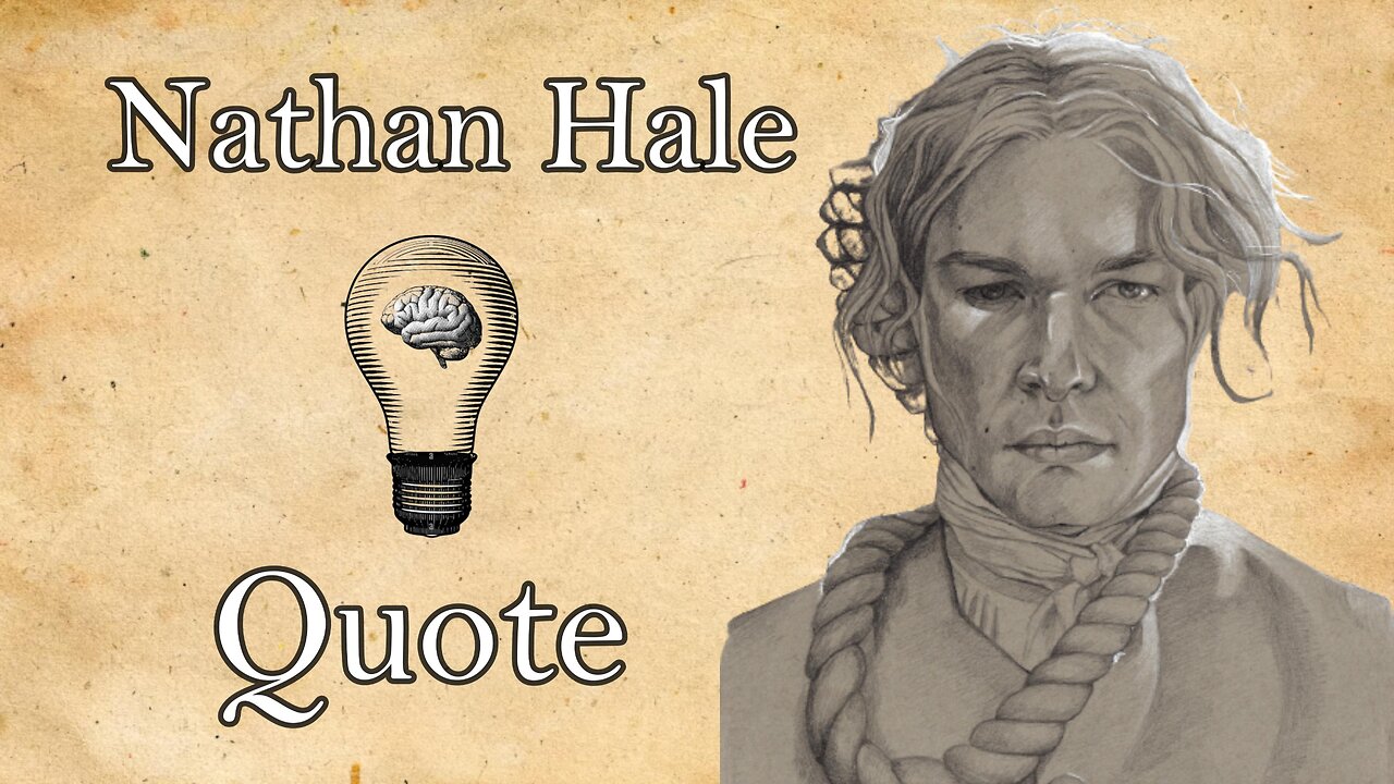Nathan Hale's Ultimate Sacrifice: One Life for His Country