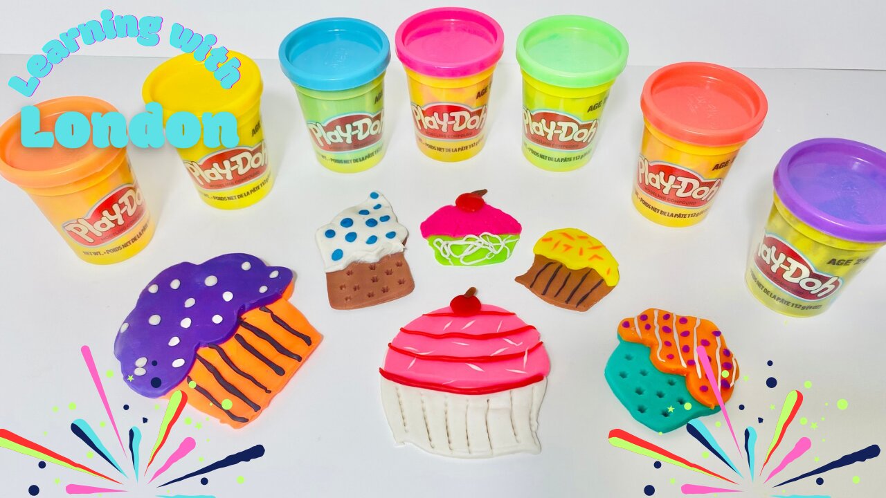 Let's Make Yummy Cupcakes Together - Learning with London