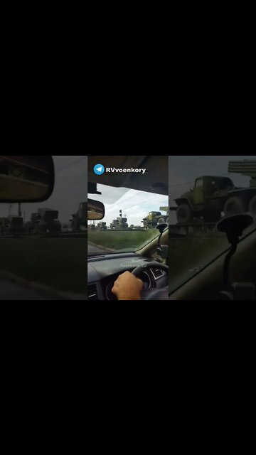 echelon of "Grad" Brave goes along the Trans-Siberian Railway in the direction of Donbass