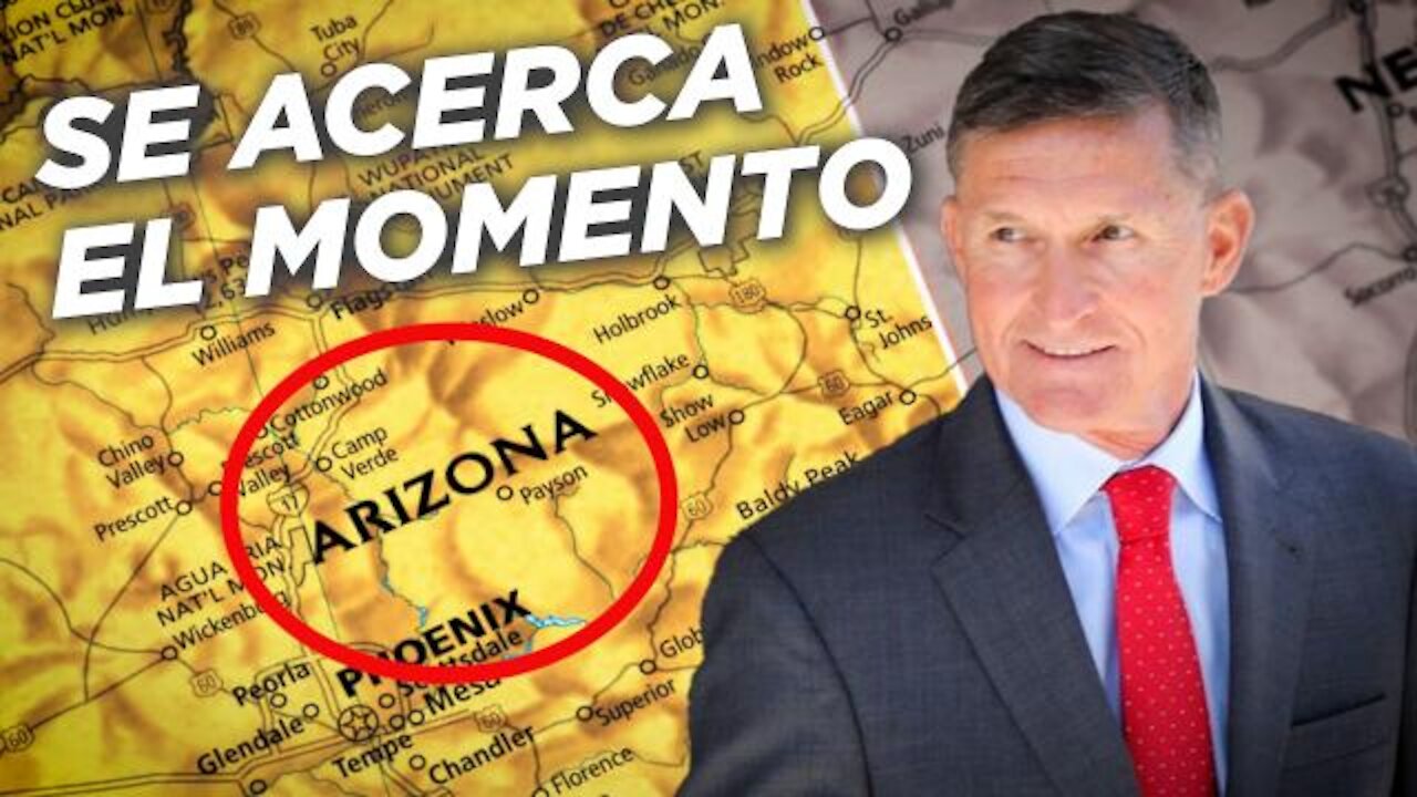 "ALGO VA A SUCEDER” La INQUIETANTE DECLARACIÓN del GRAL. FLYNN sobre la AUDITORÍA DE ARIZONA