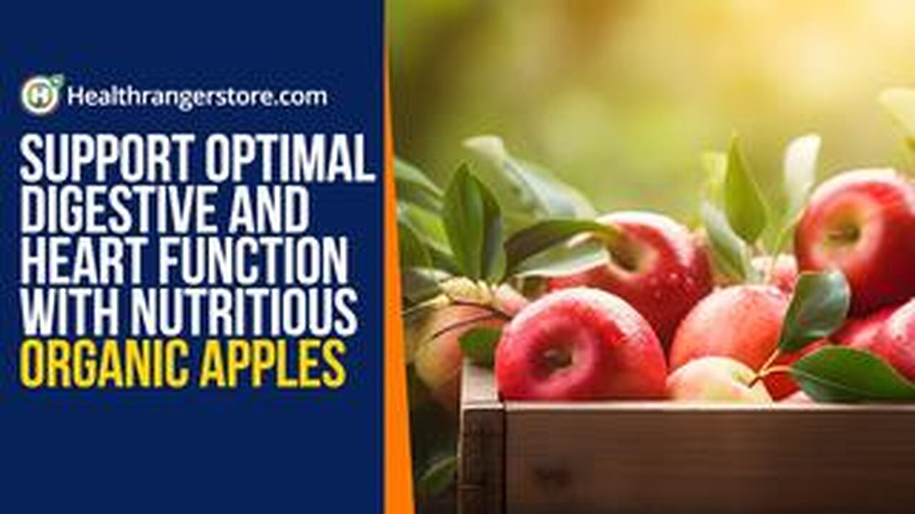 Support optimal digestive and heart function with nutritious Organic Apples