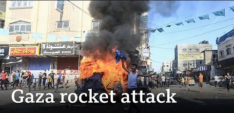 Israel: Palestinian forces launch surprise rocket attack from Gaza - BBC News