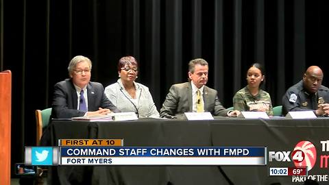 Wholesale changes to command staff at FMPD