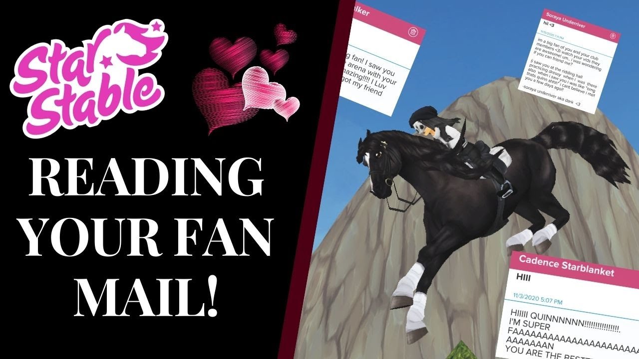 Reading Your FAN MAIL! 🤗 Star Stable Quinn Ponylord