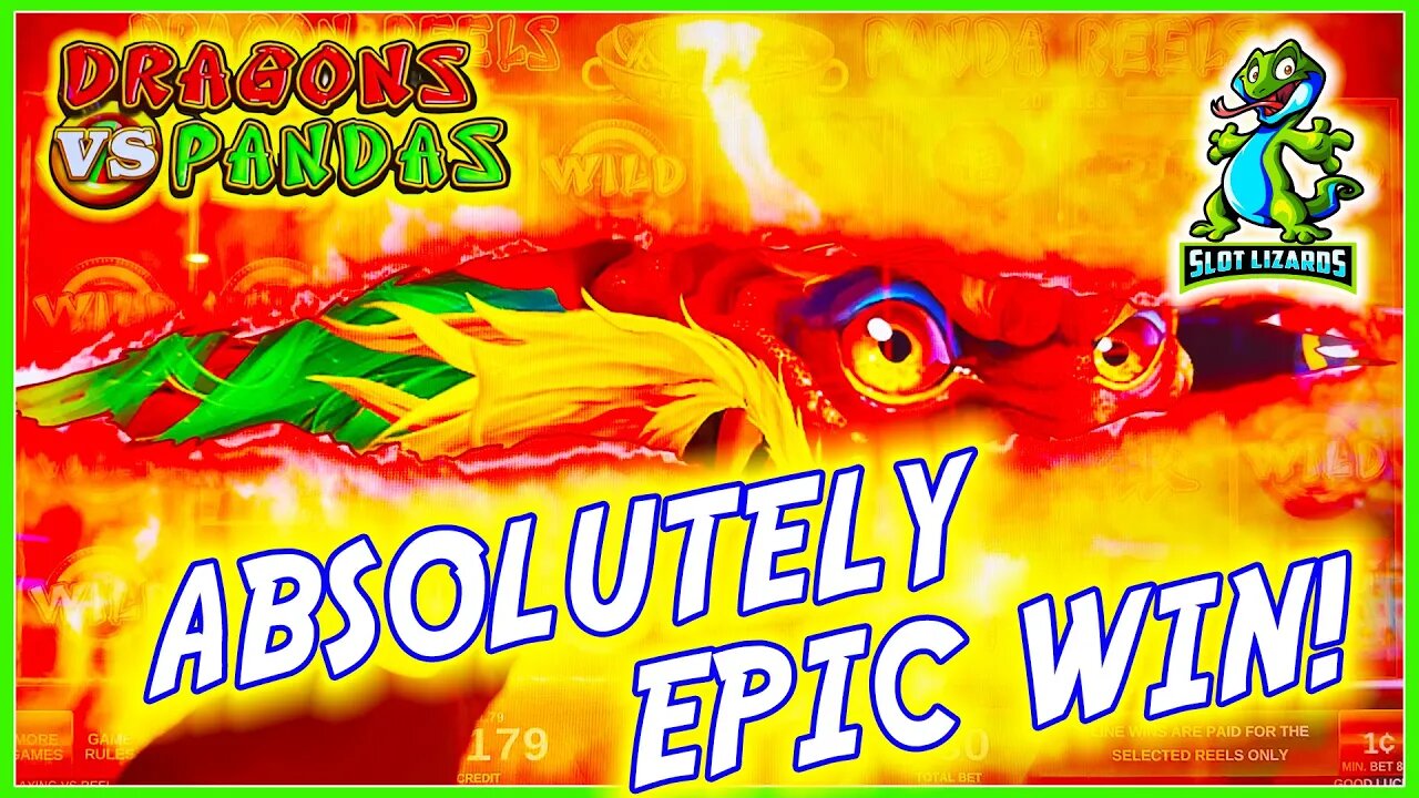 THE MOST EPIC RIDE! MEGA BETTER THAN JACKPOT WIN! Dragons VS Pandas Slot Absolute Magic!