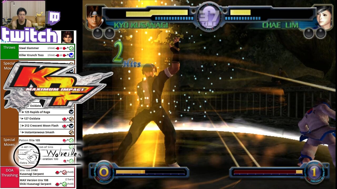 (PS2) KOF Maximum Impact - 03 - Kyo Kusanagi - Expert Mode - Garbo boss