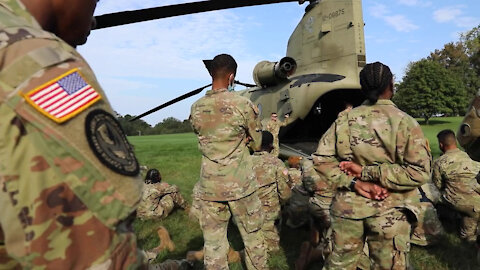 Morgan State University Army ROTC Cadets Train with the MDARNG