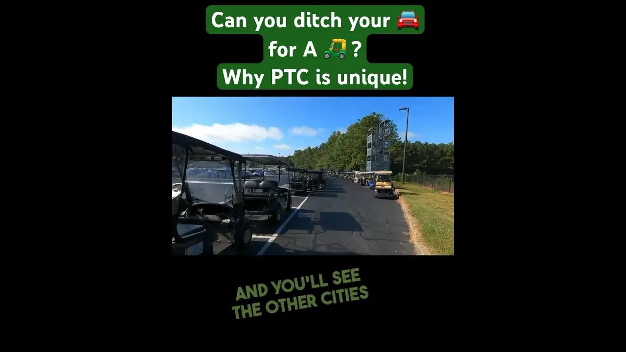 Why drive a car when you can drive a cart? #golfcartlife #movingtopeachtreecity