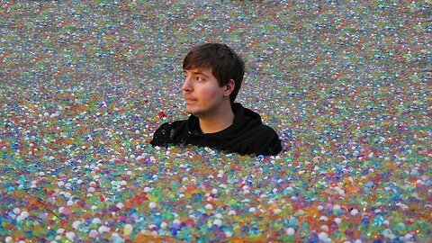 I Put 100 Million Orbeez In My Friend's Backyard || MrBeast || Rumble