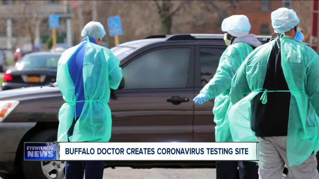 Buffalo doctor creates coronavirus testing site