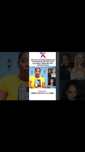 Rapper Rich The "Cheater" or Kid Apologizes