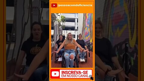 Vamos ver se o youtube vai mostrar este vídeo sobre Pessoa com deficiência