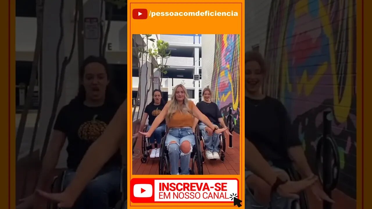Vamos ver se o youtube vai mostrar este vídeo sobre Pessoa com deficiência
