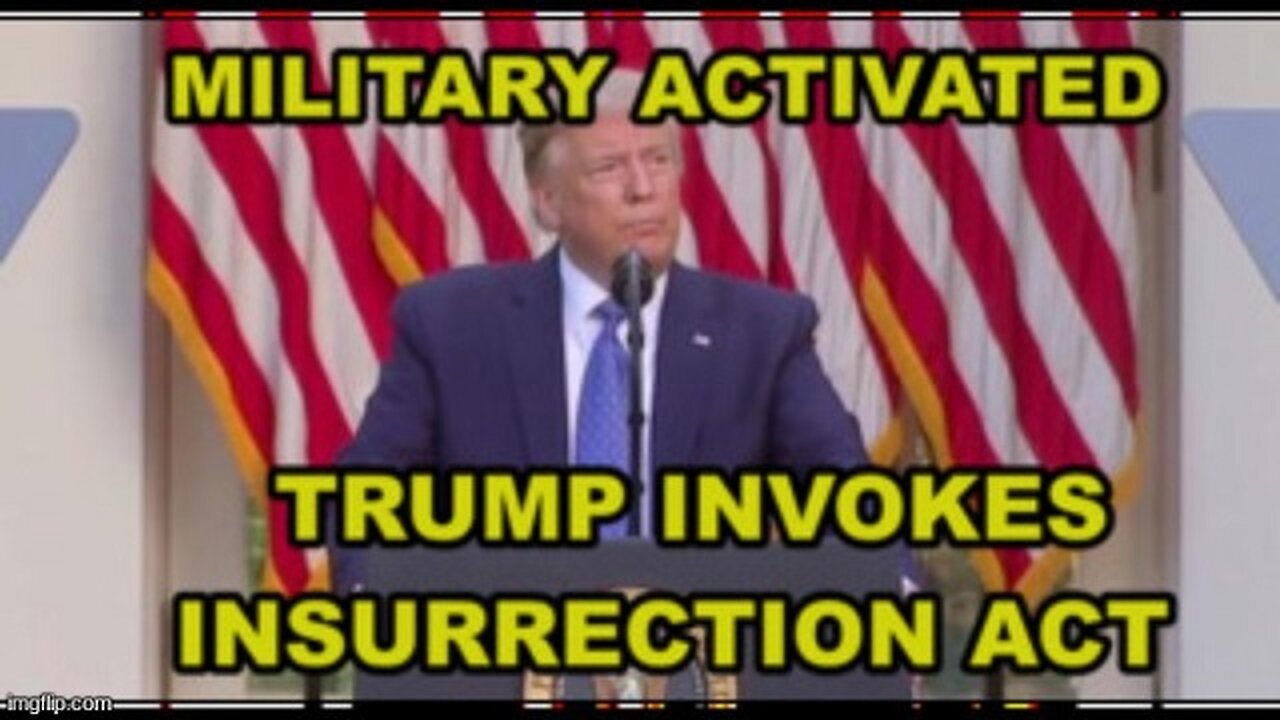 Simon Parkes: Trump Signs Insurrection Act - General Flynn to Be Appointed Vice President!