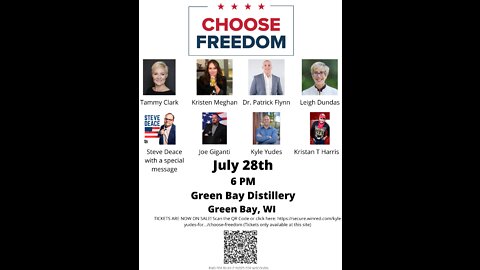 Choose Freedom Event Announcement