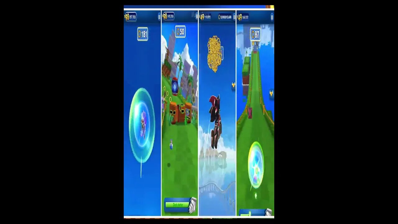 All Star Amy VS Baby Sonic VS Captain Shadow VS Classic SonicISonic Dash #shorts #short #shortvideo