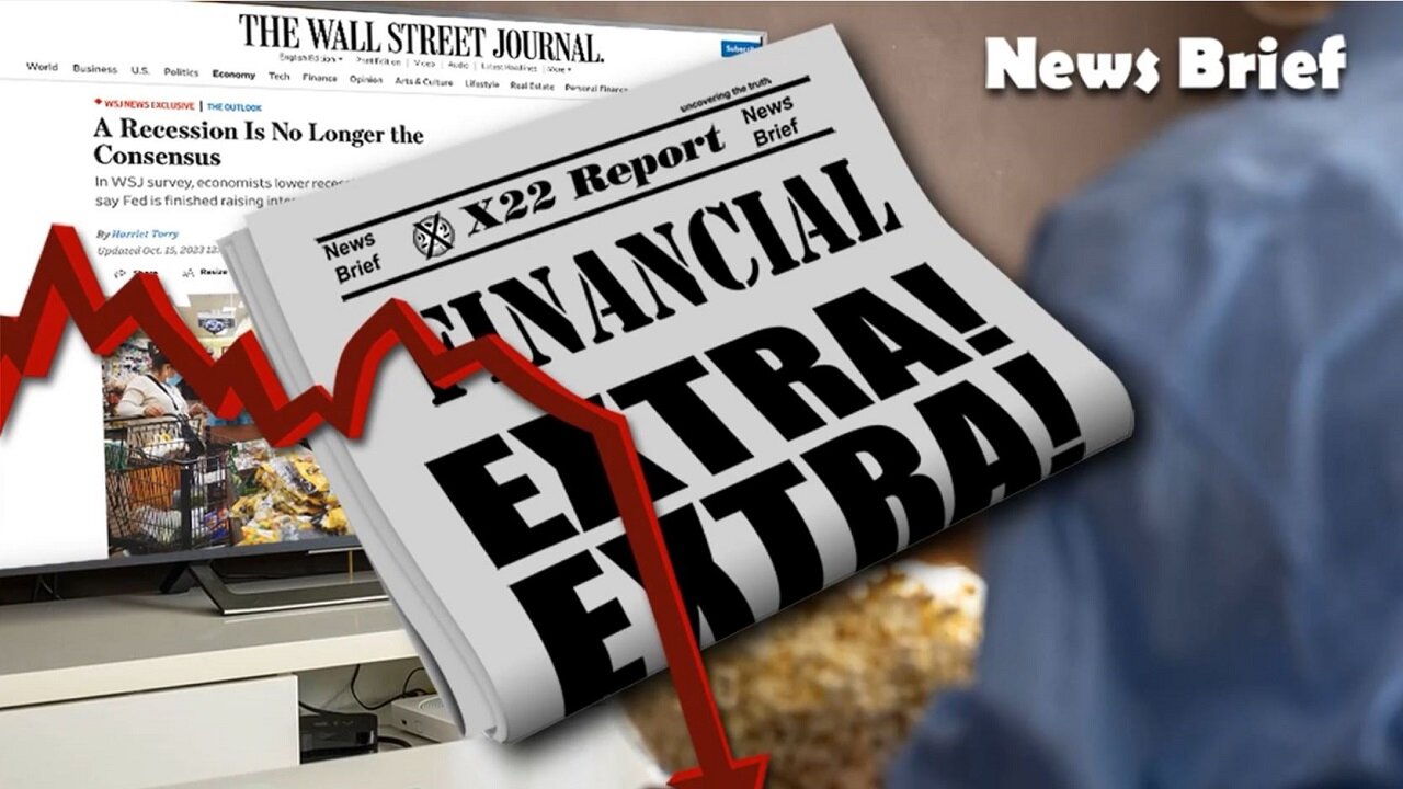 X22 Report - Ep. 3187A - Fake News Begins To Backtrack On Recession, 2024 In Play
