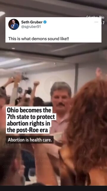 Ohio CELEBRATING Baby Murder Being Added To CONSTITUTION